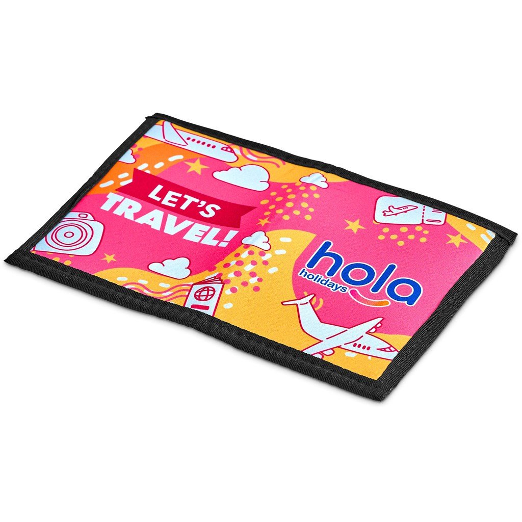 Pre-Production Sample Custom Zambezi Neoprene Passport Cover BLACK - Travel Accessories