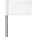 Custom Putting Green Flag SOLID WHITE - Sports and Fitness,Custom Fitness