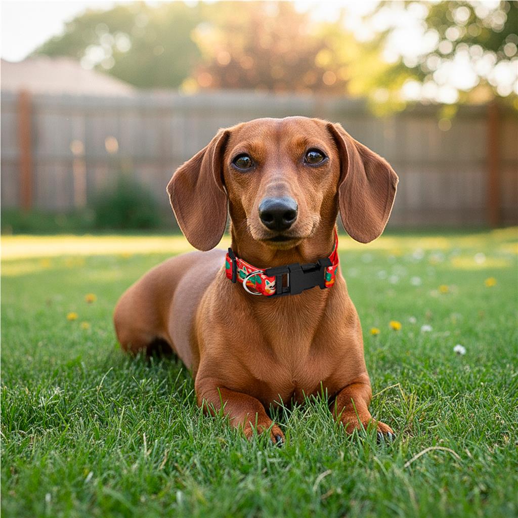 Custom Rambo Polyester Dog Collar BLACK - Pet Accessories,Custom Accessories