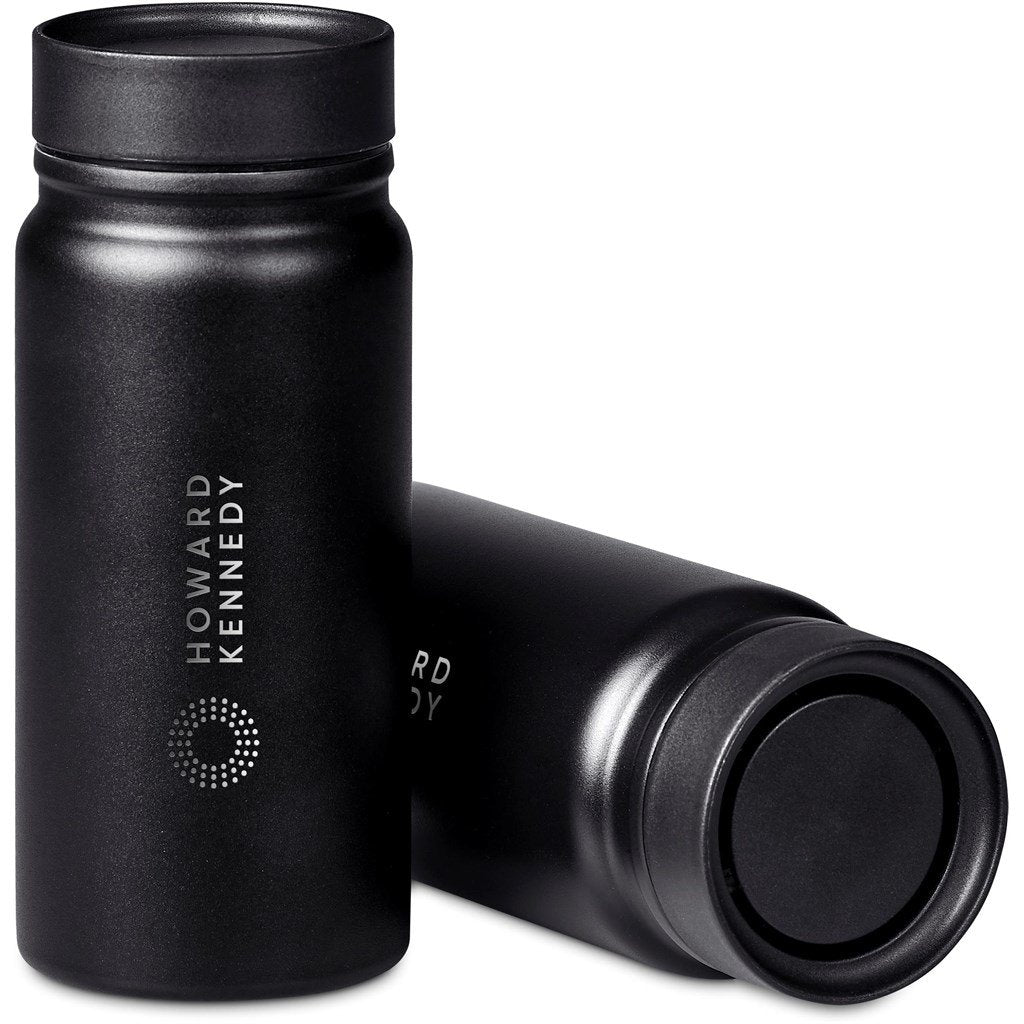 Ramos Stainless Steel Vacuum Tumbler – 400ml BLACK - Travel Mugs and Tumblers,Drinkware