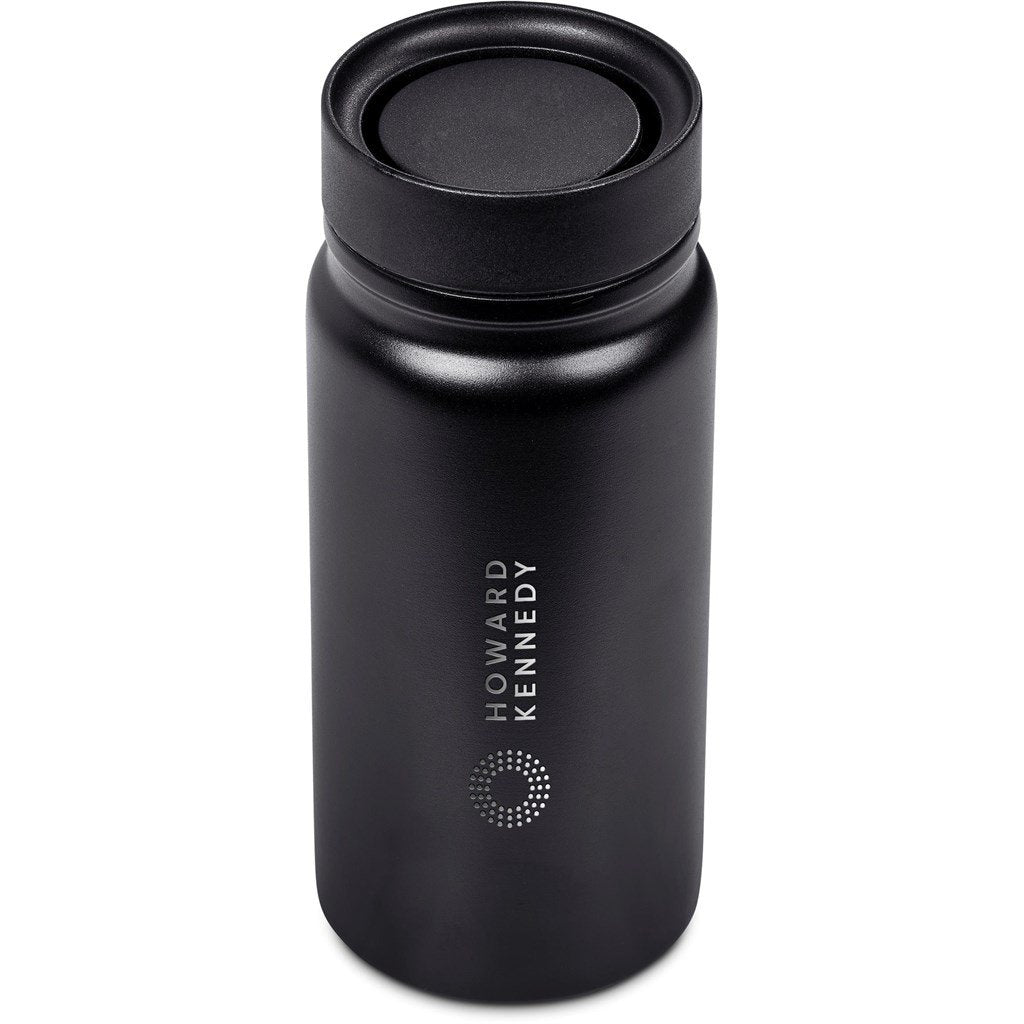 Ramos Stainless Steel Vacuum Tumbler – 400ml BLACK - Travel Mugs and Tumblers,Drinkware