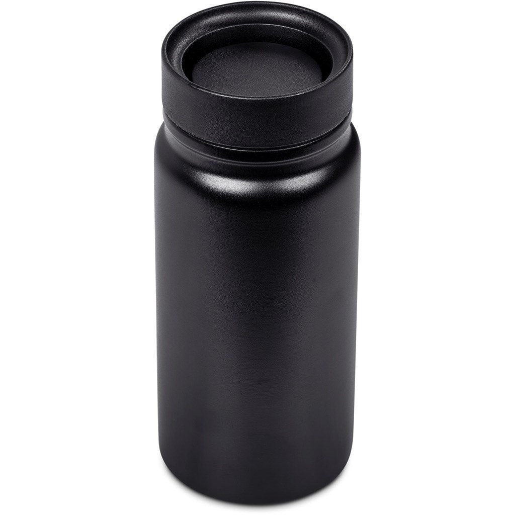 Ramos Stainless Steel Vacuum Tumbler – 400ml BLACK - Travel Mugs and Tumblers,Drinkware