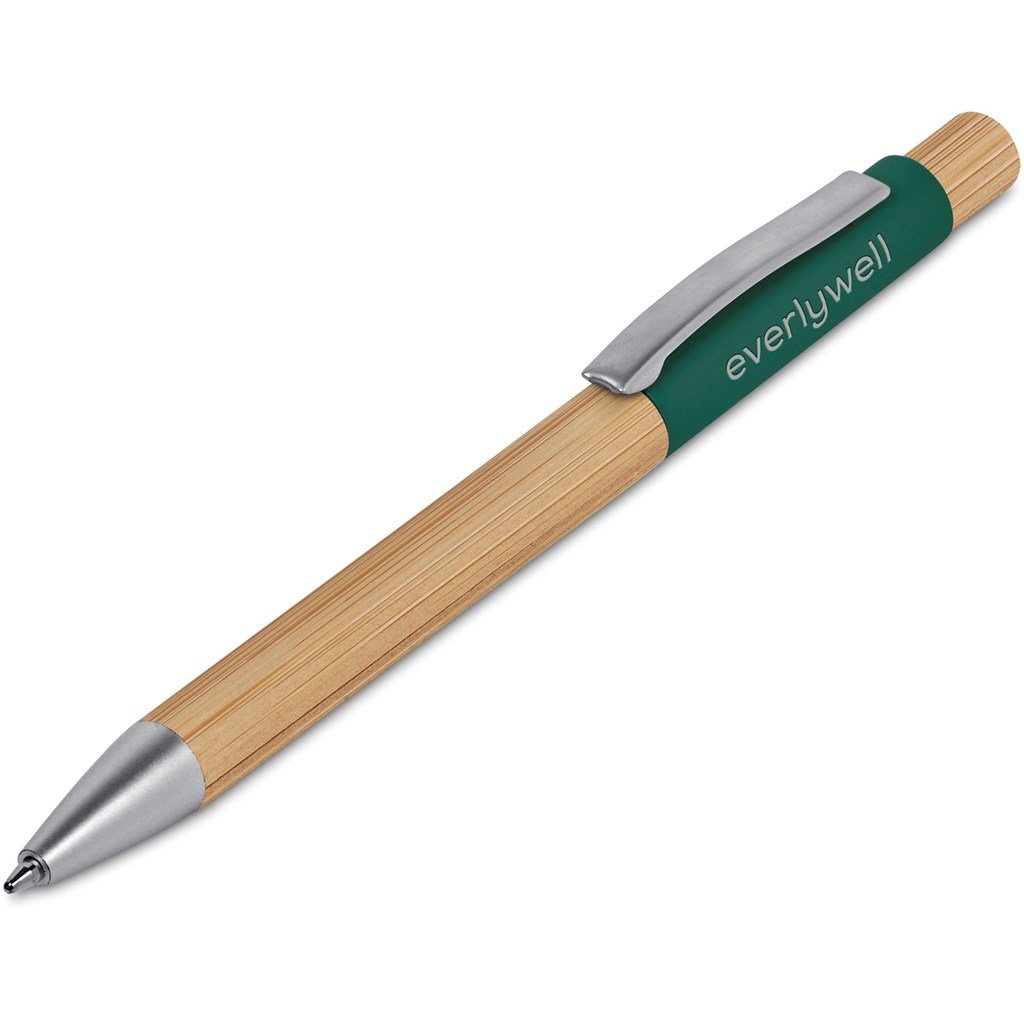 Reiko Ball Pen DARK GREEN - Writing Instruments,Eco Friendly Pens and Sets,Bamboo Products,Writing Instruments,Ideas for Conferences,Pen