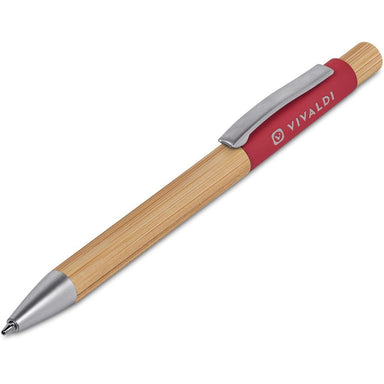Reiko Ball Pen RED - Writing Instruments,Eco Friendly Pens and Sets,Bamboo Products,Writing Instruments,Ideas for Conferences,Pen Clearance