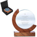 Reverence Achievement Award - Premium Optical Glass and Wood Natural / NT - Trophies