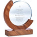 Reverence Achievement Award - Premium Optical Glass and Wood Natural / NT - Trophies