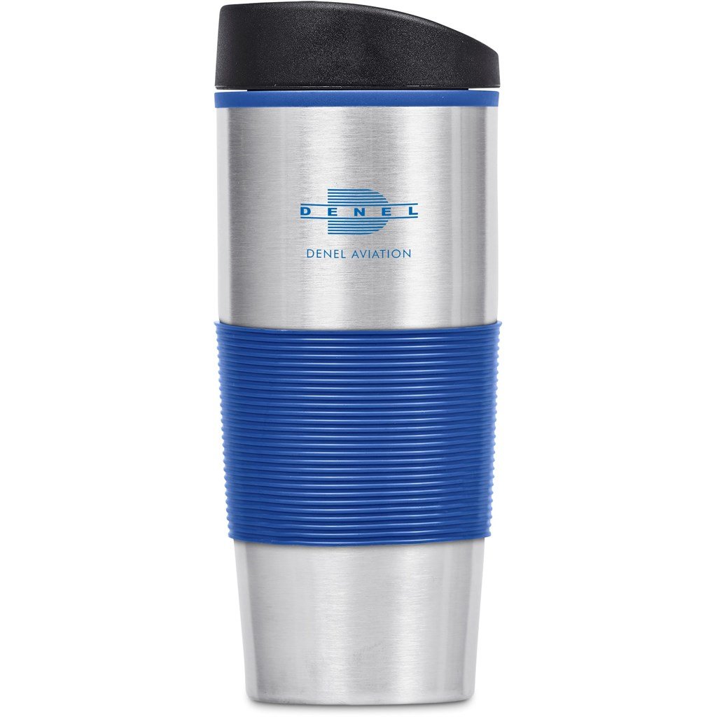 Ridge Stainless Steel & Plastic Double-Wall Tumbler - 450ml - Tumblers