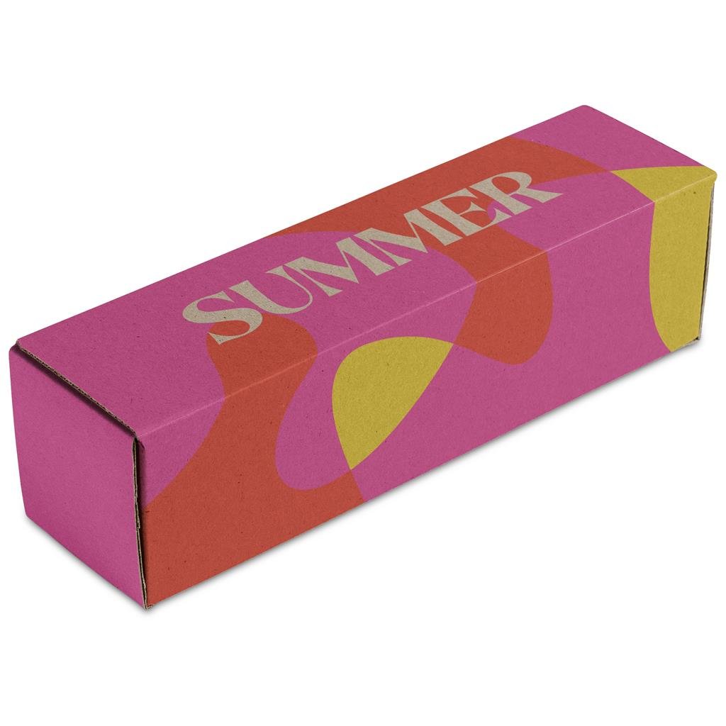 Romero Bottle in Bianca Custom Gift Box - Bottles Flasks And Tall Tumblers In Boxes,Custom Packaging