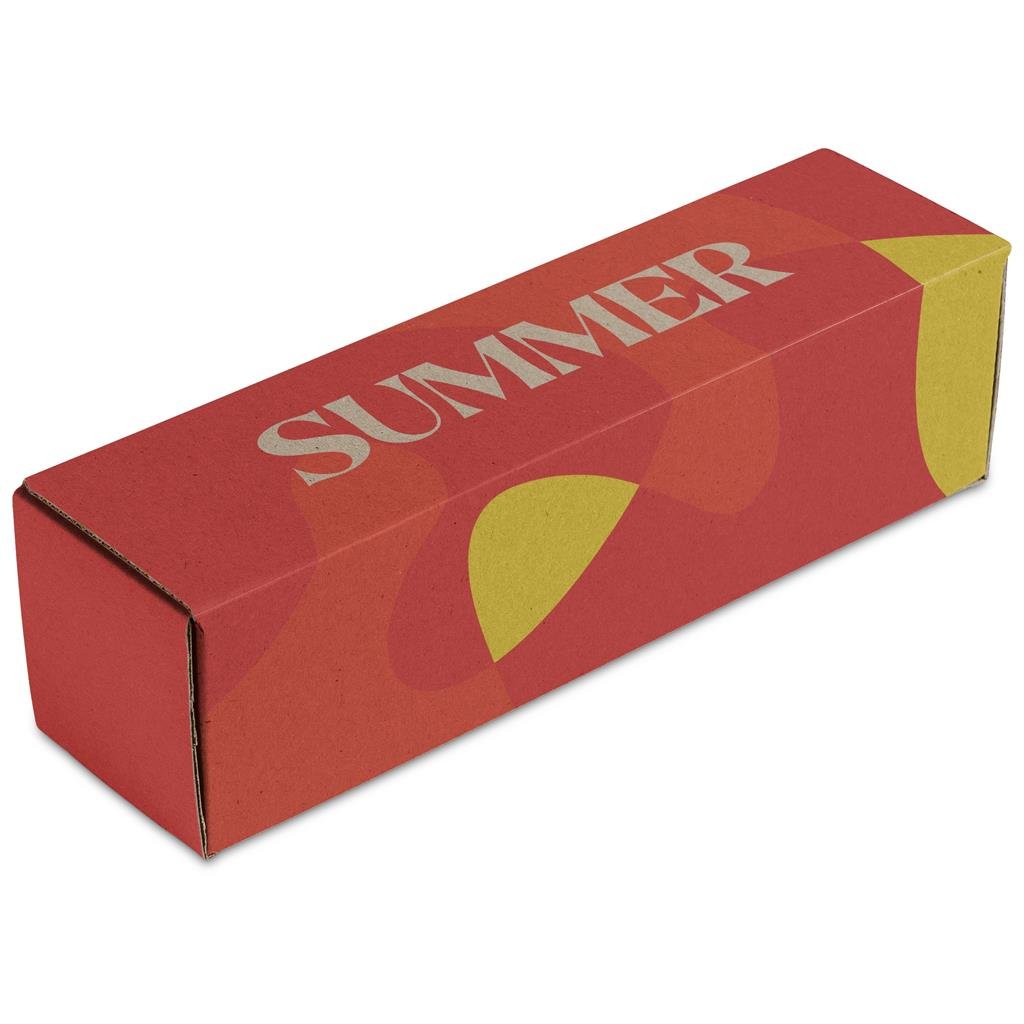 Romero Bottle in Bianca Custom Gift Box - Bottles Flasks And Tall Tumblers In Boxes,Custom Packaging