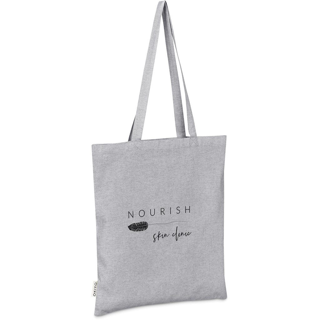 Sakiori Recycled Cotton Shopper GREY - Eco-Friendly Bags,Shoppers and Totes,Cotton Products,Bags,Recycled Bags