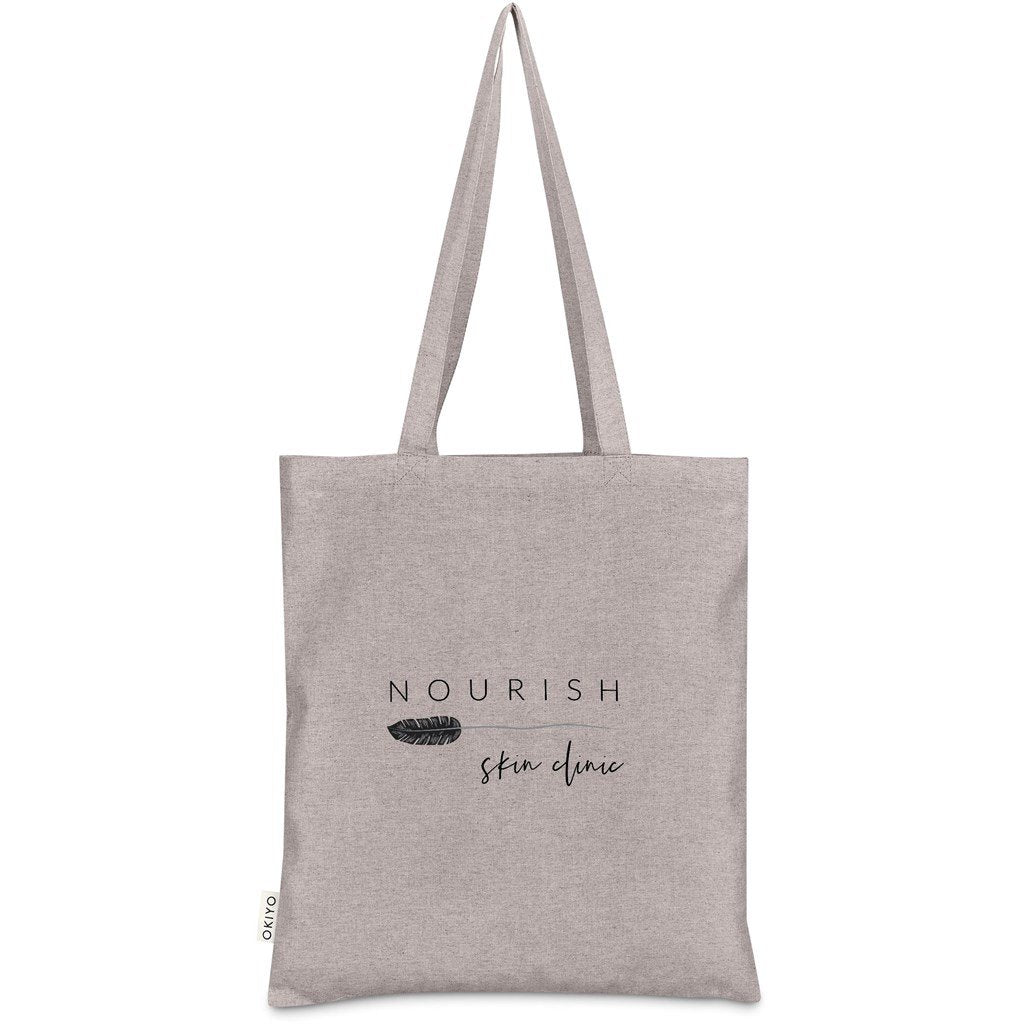 Sakiori Recycled Cotton Shopper GREY - Eco-Friendly Bags,Shoppers and Totes,Cotton Products,Bags,Recycled Bags