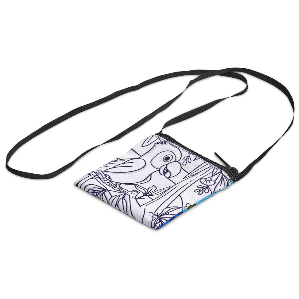 Custom Sani Tuck Money Neck Pouch - Stationery,Custom School Accessories,Custom Accessories