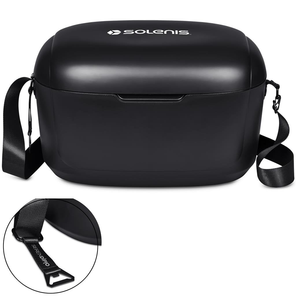 Santorini 12-Litre Cooler Box BLACK - Coolers and Lunchware,Picnic,Cooler Bags,Ideas for Summer,Ideas the Beach,Coolers Lunchware