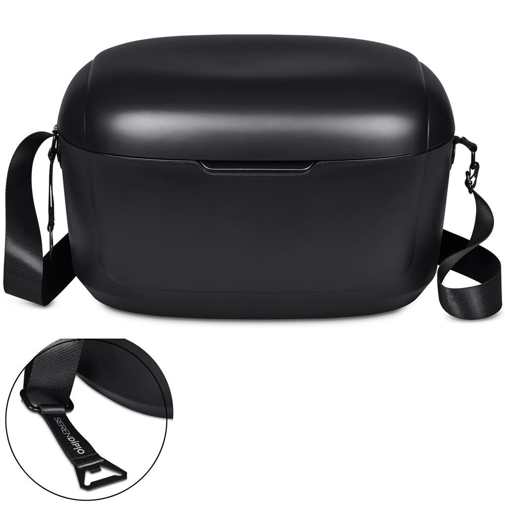 Santorini 12-Litre Cooler Box BLACK - Coolers and Lunchware,Picnic,Cooler Bags,Ideas for Summer,Ideas the Beach,Coolers Lunchware