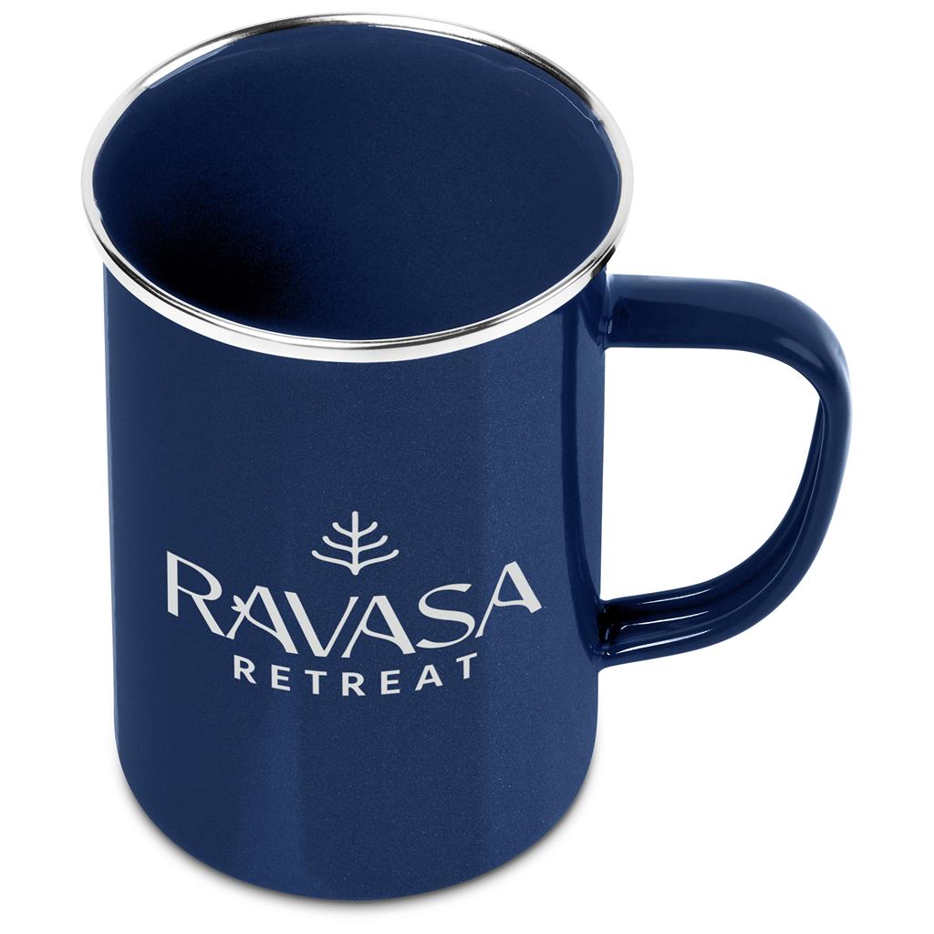 Satara Enamel Coffee Mug – 600ml - Drinkware,Mugs,Drinkware,Heritage Day