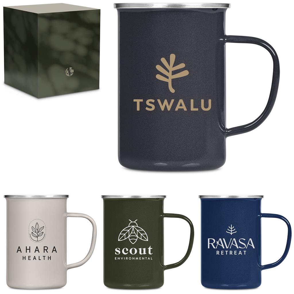 Satara Enamel Coffee Mug – 600ml - Drinkware,Mugs,Drinkware,Heritage Day