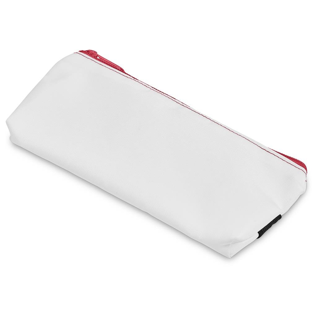 Custom Scribbler Polyester Large Pencil Case To Fit An A5 Notebook RED - Stationery,Custom Stationery