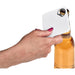 Sela Recycled Plastic Bottle Opener Coaster SOLID WHITE - Promotional Giveaways,Promotional Giveaways,Recycled Home and Living,Recycled