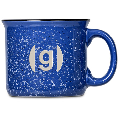 Serendipio Marshall Ceramic Coffee Mug - 400ml Blue / BU