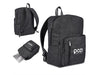 Serendipio Northbridge Canvas Laptop Backpack Black / BL
