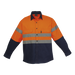 Shaft Safety Shirt Long Sleeve Navy/Orange / SML / Regular - High Visibility