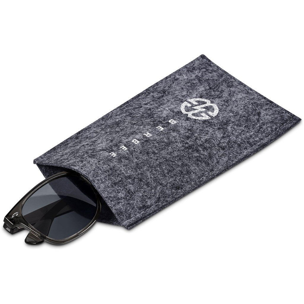 Shedo Recycled PET Felt Glasses Pouch GREY - Promotional Giveaways,Promotional Giveaways,Recycled Products,Ideas for Summer,Ideas