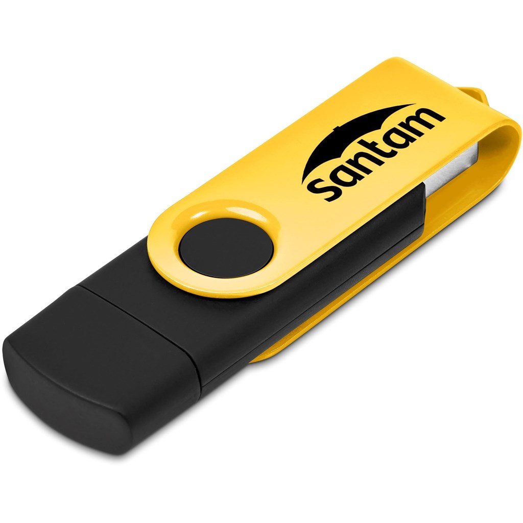 Shuffle Gyro Black Flash Drive – 32GB