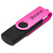 Shuffle Gyro Black Flash Drive – 32GB / Pink / PI