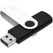 Shuffle Gyro Black Flash Drive – 8GB