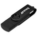 Shuffle Gyro Black Flash Drive – 8GB / BL