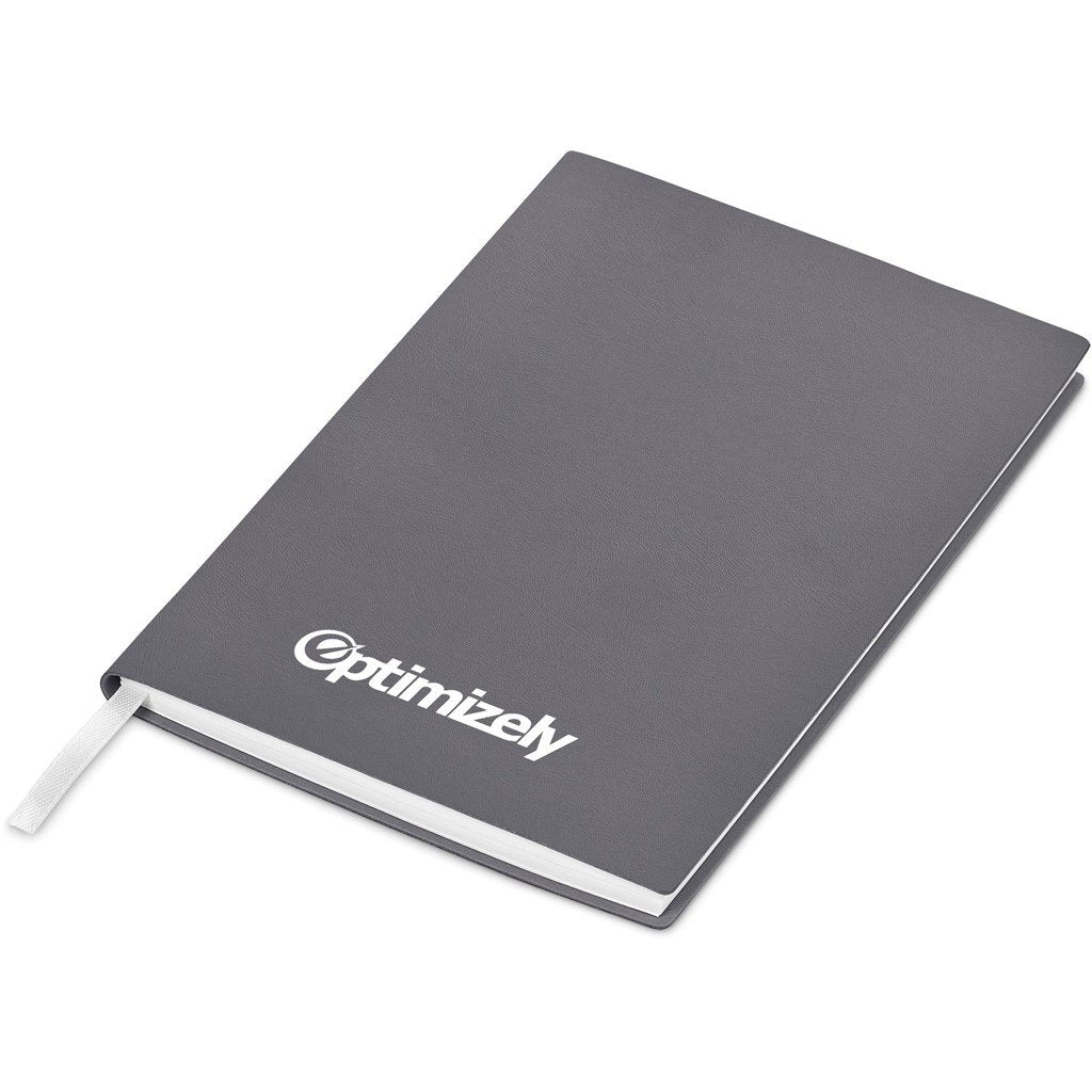 Siam A5 Soft Cover Notebook DARK GREY - Notebooks,Notebooks,Ideas for School,Ideas Work
