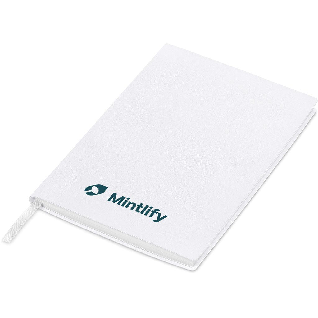Siam A5 Soft Cover Notebook SOLID WHITE - Notebooks,Notebooks,Ideas for School,Ideas Work