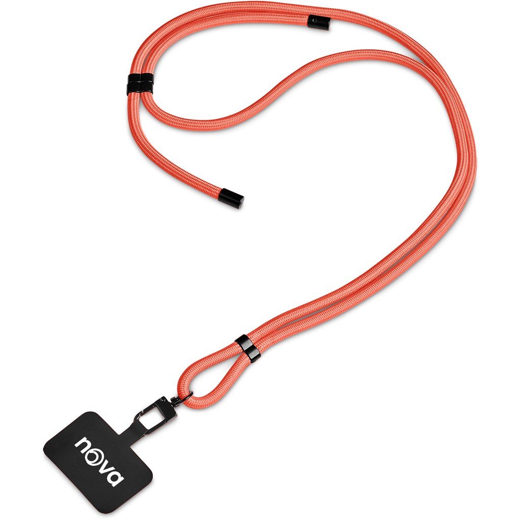 Silhouette Crossbody Phone Strap CORAL - Lanyards,Phone Accessories,Lanyards,Tech Accessories