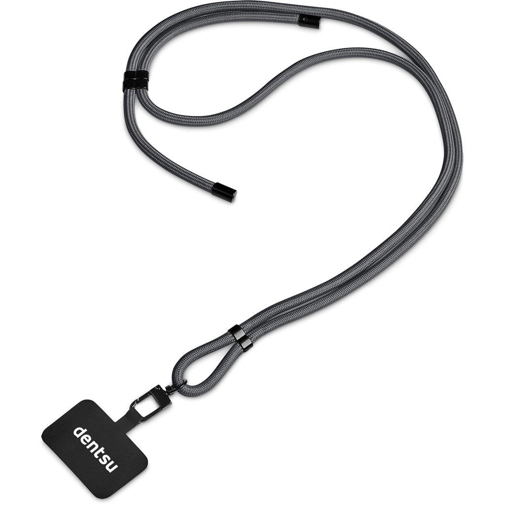 Silhouette Crossbody Phone Strap GREY - Lanyards,Phone Accessories,Lanyards,Tech Accessories