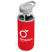 Sipper Neo Glass Water Bottle – 850ml Red / R