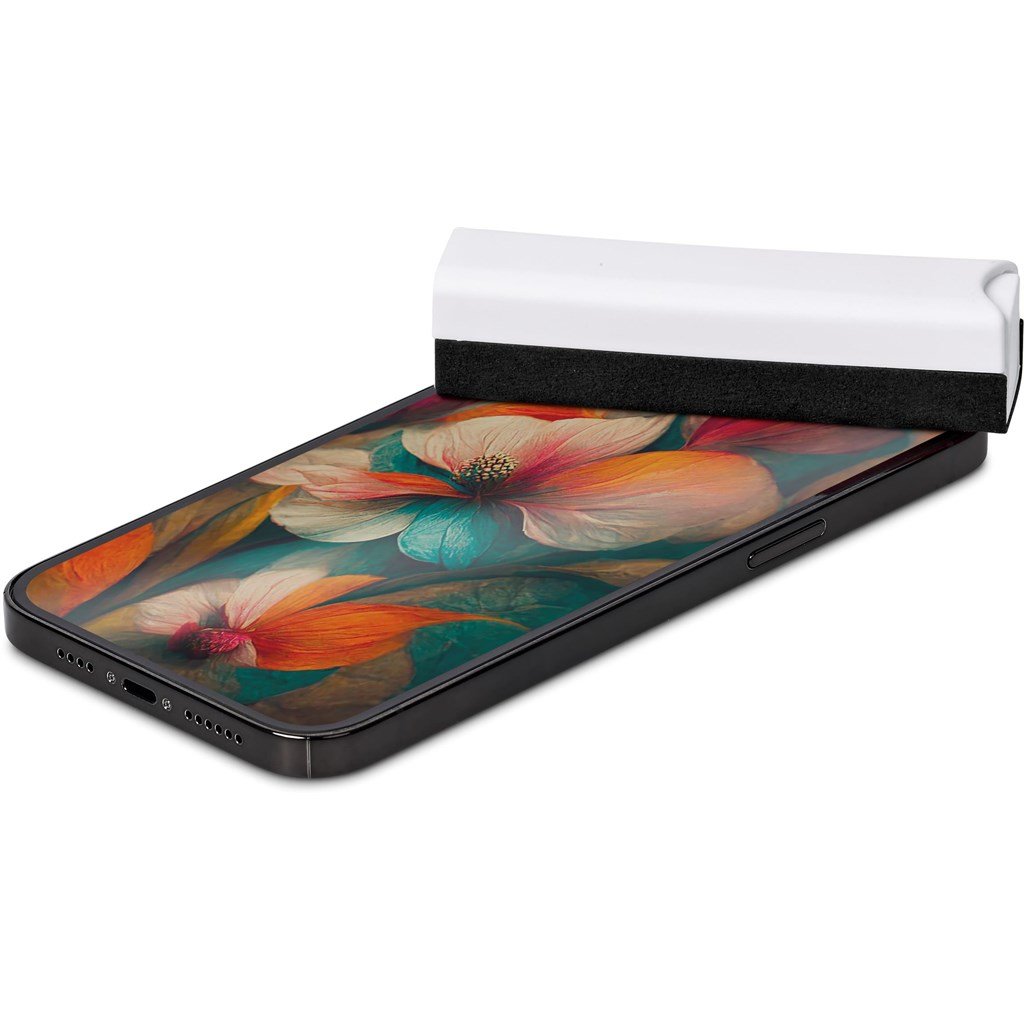 Slick Sanitising Screen Cleaner with Phone Stand - Promotional Giveaways,Promotional Giveaways