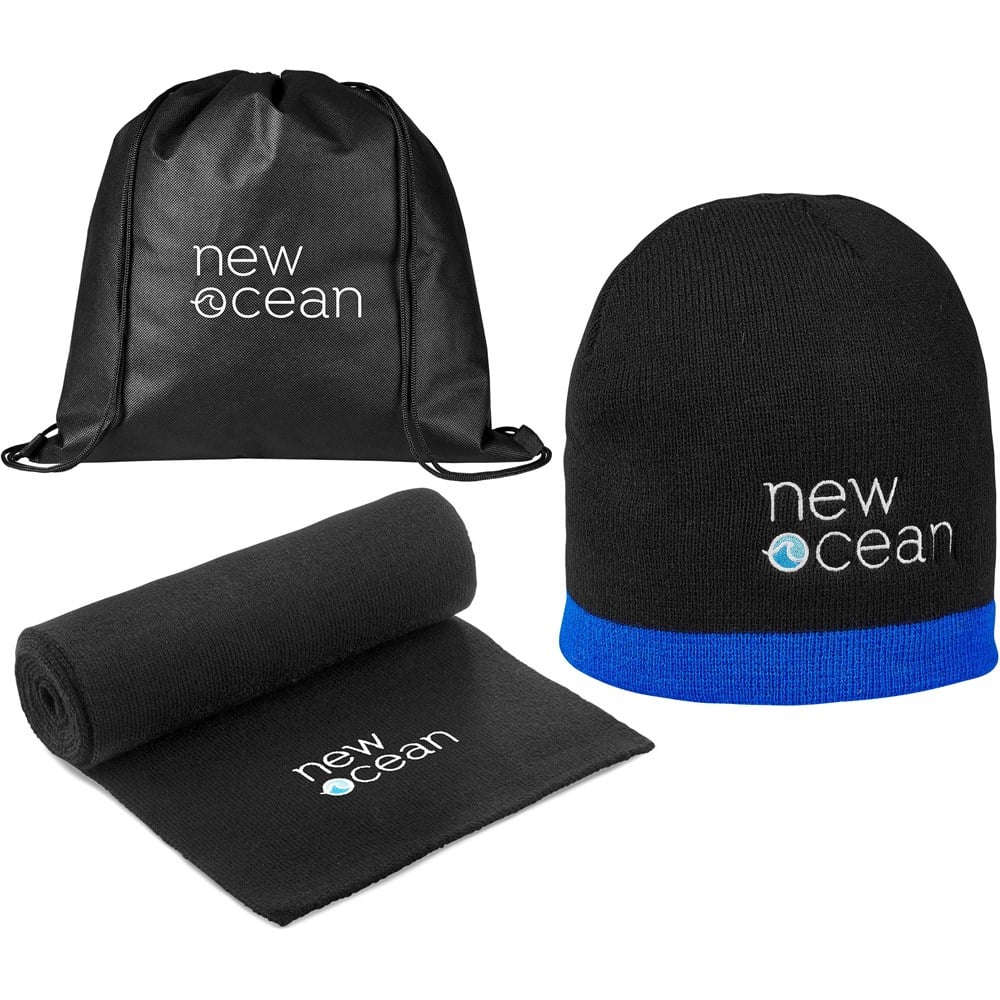 Solo Winter Warmer Set Blue / BU