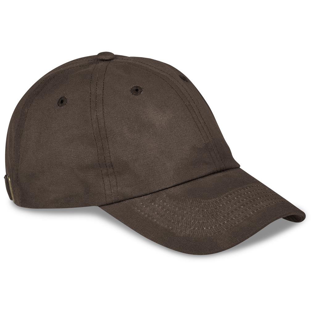 Sondela 6 Panel Oilskin cap BROWN - Caps