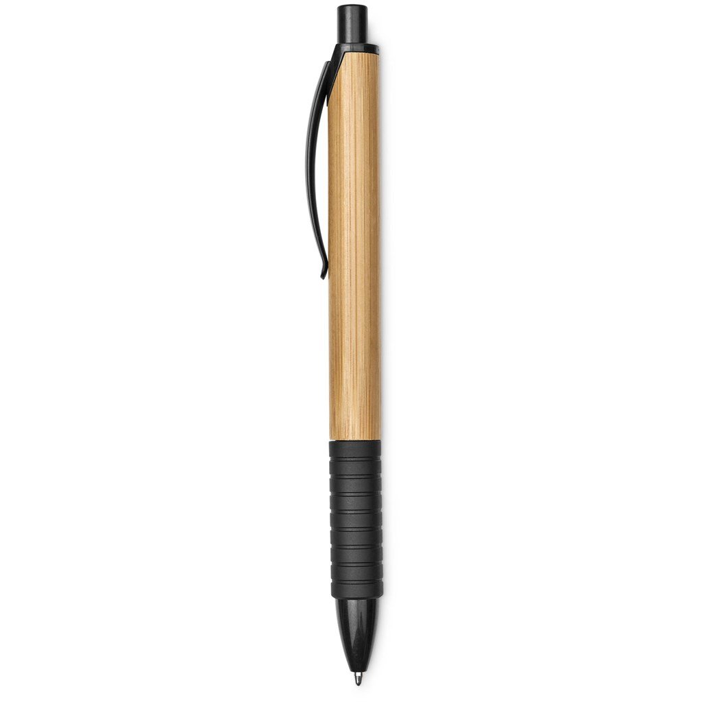 Sora Bamboo Ball Pen - Black - Pens