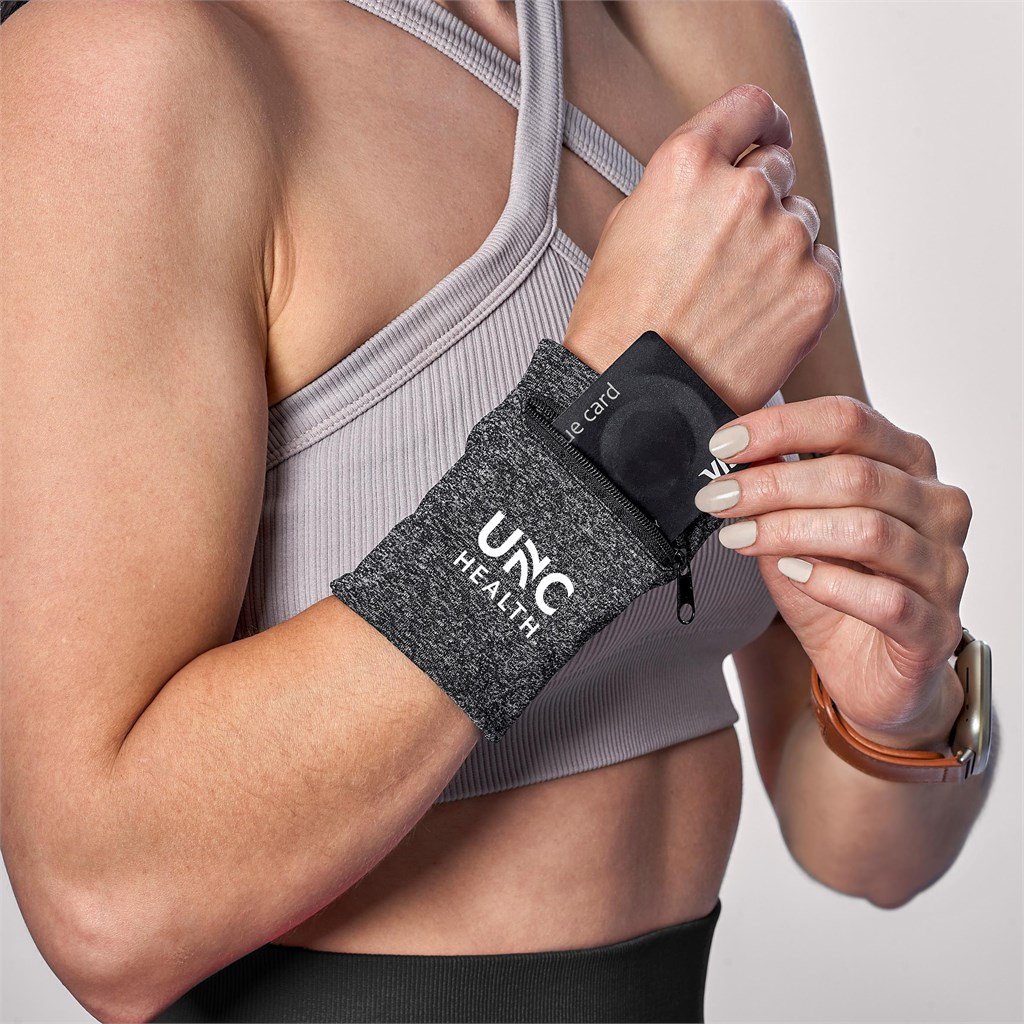 Sporti Recycled PET Wrist Band BLACK - Sports and Wellness,Recycled Products,Ideas for Fitness,Sports And Wellness