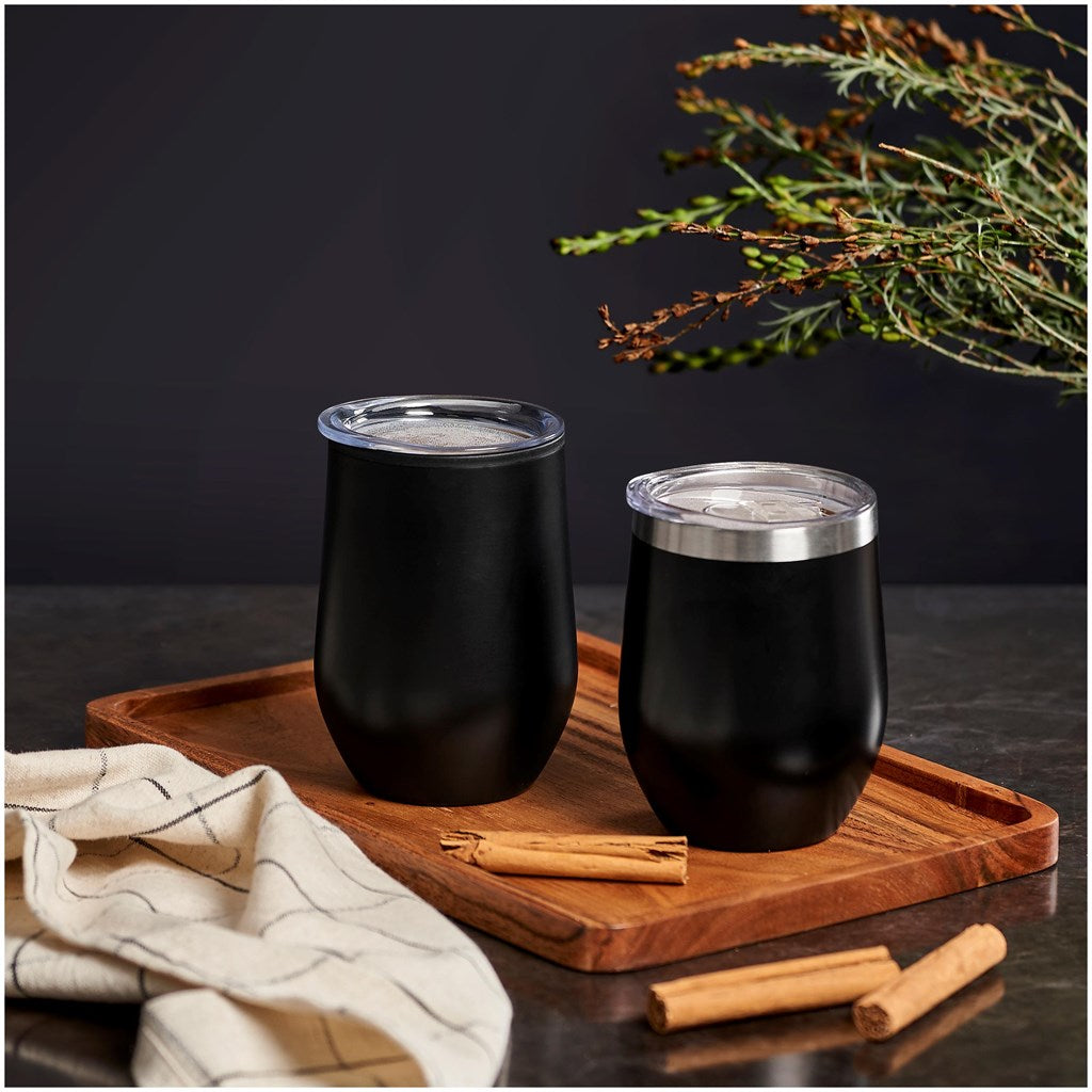 Stainless Steel & Plastic Double-Wall Tumbler - 350ml - Tumblers