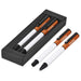 Stanza Ball Pen & Rollerball Set ORANGE - Sets,Writing Instruments