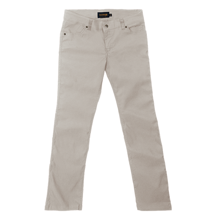 Stretch Chino Pants Ladies Stone / 28 / Regular - Bottoms