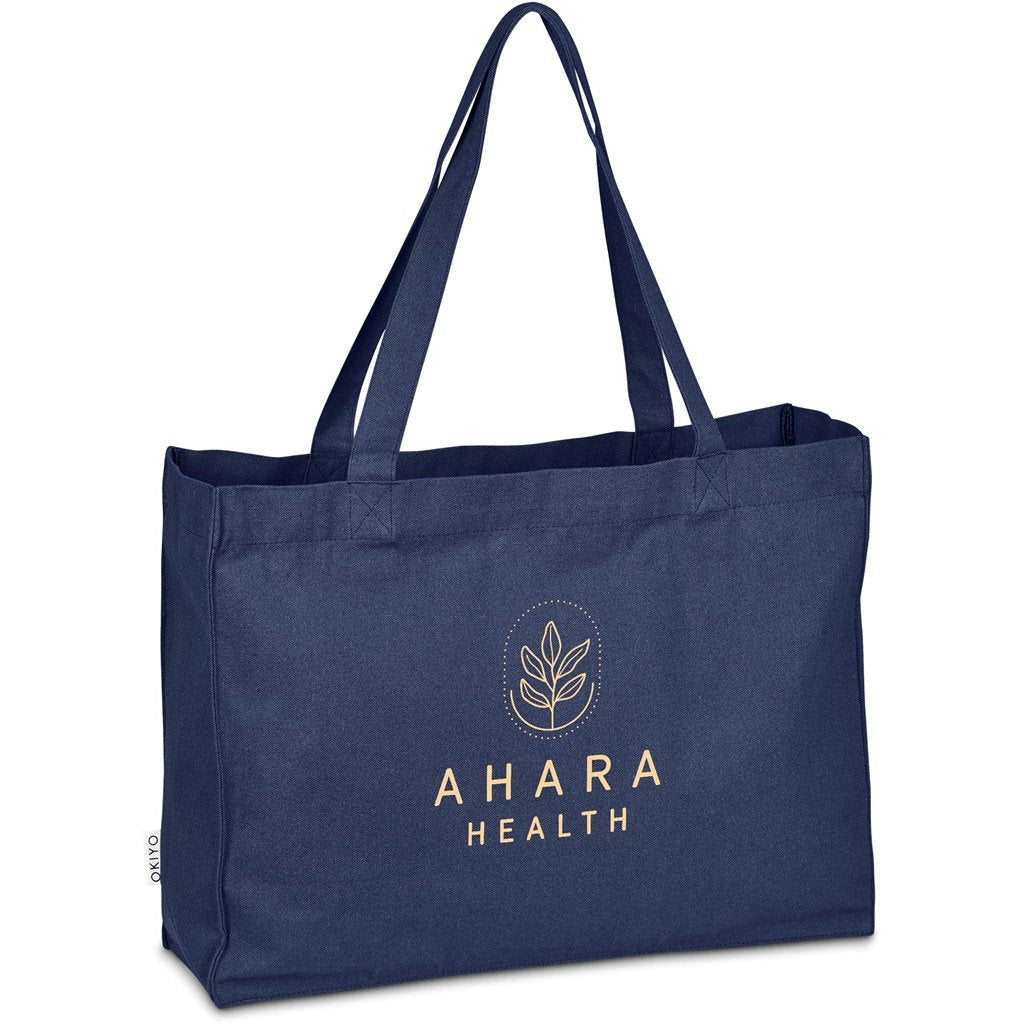 Subarashi Recycled Canvas Tote NAVY - Eco-Friendly Bags,Shoppers and Totes,Cotton Products,Bags,Bags,Recycled Bags