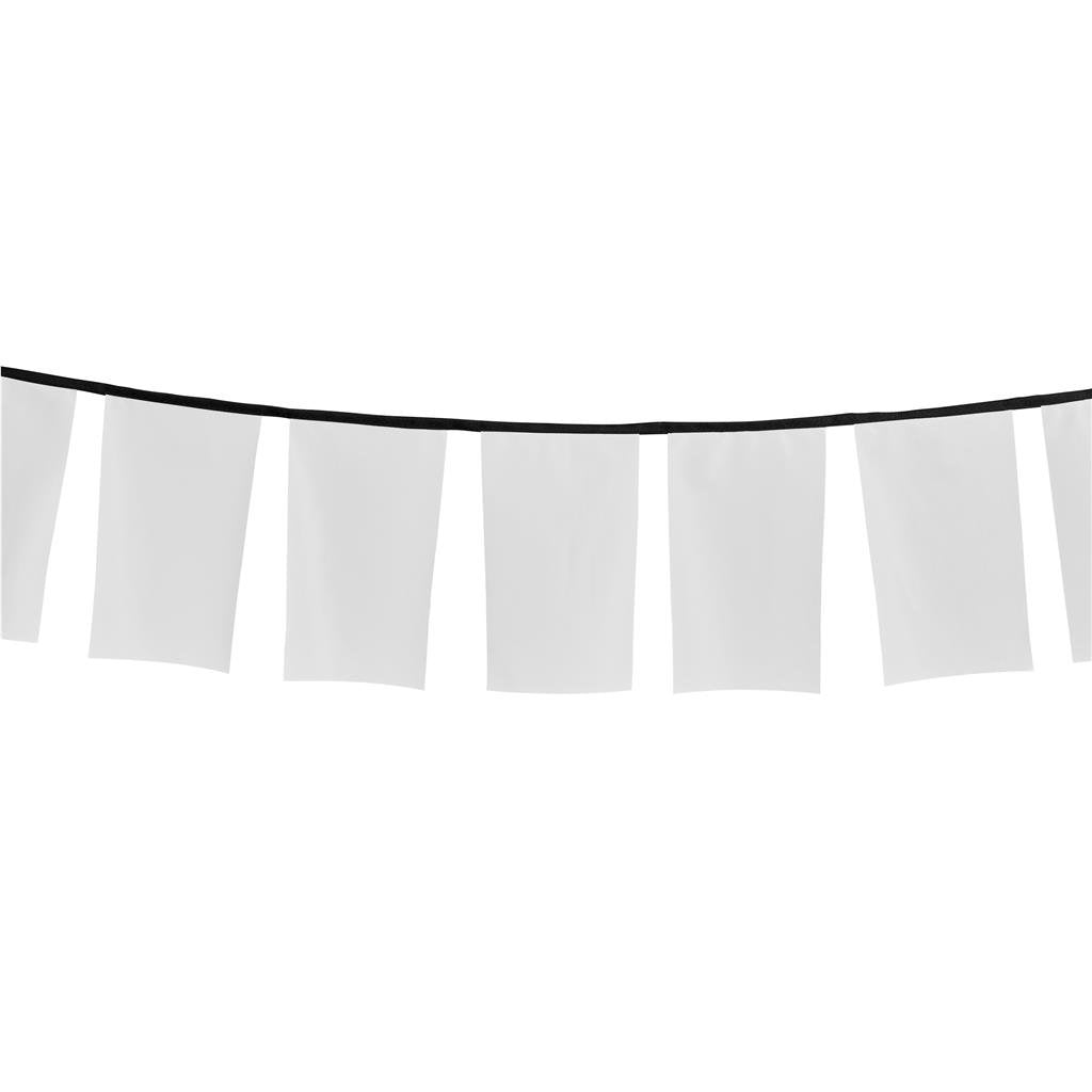 Sublimated Single-Sided Polyester Rectangle Bunting - 10m