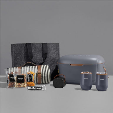 Sunset Serenade Hamper DARK GREY - Premium Hampers,Outdoor Hampers