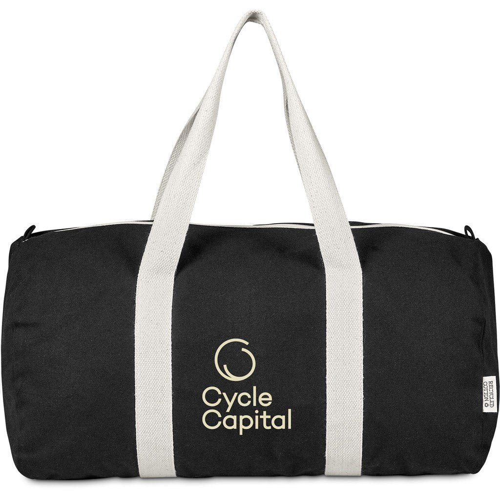 Supotsu Recycled Canvas Sports Bag BLACK - Eco-Friendly Bags,Sports Bags,Cotton Products,Bags,Recycled Bags
