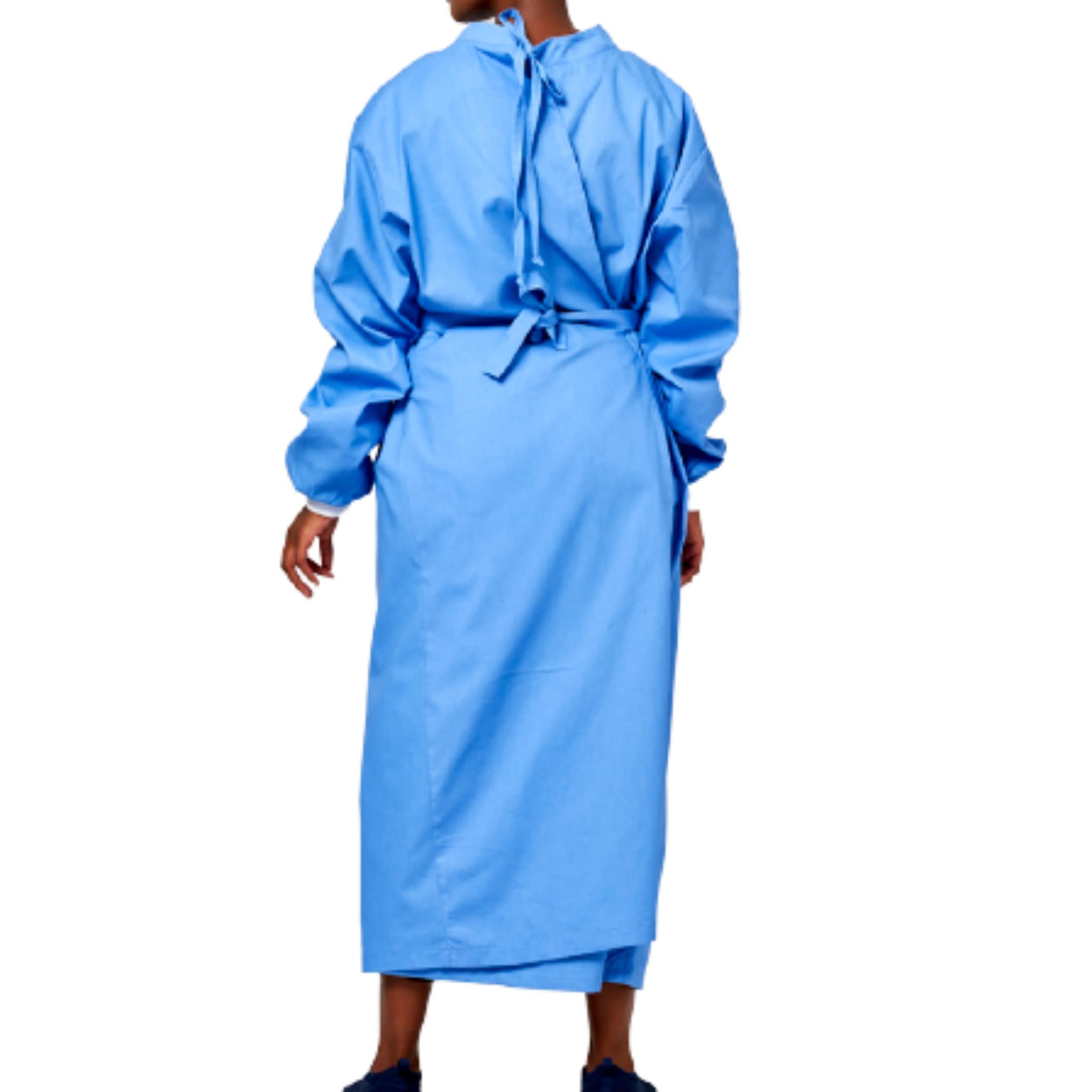 Surgeons Theatre Gowns Back View Lady