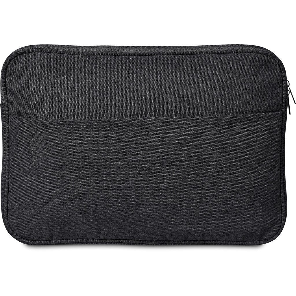 Suri Recycled Cotton Laptop Sleeve BLACK - Sleeves,Cotton Products,Ideas for Work,Bags
