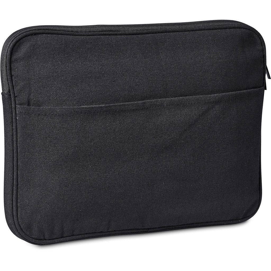 Suri Recycled Cotton Laptop Sleeve BLACK - Sleeves,Cotton Products,Ideas for Work,Bags